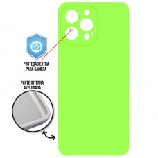 Capa iPhone 13 Pro - Cover Protector Verde Limão